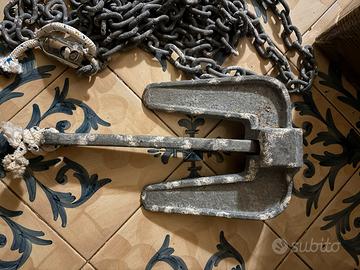 Ancora da sabbia 4kg + 4m catena di 4mm