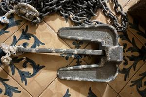 Ancora da sabbia 4kg + 4m catena di 4mm