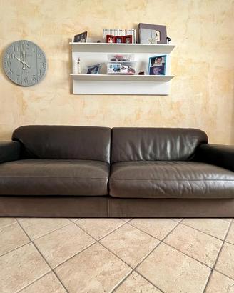 DIVANO BAXTER Mod. HAMILTON Vera pelle Old Shabby