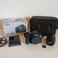 Canon EOS 2000D - Kit completo