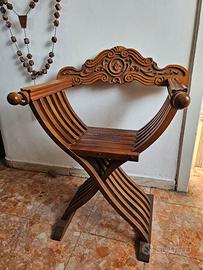 poltroncine in legno