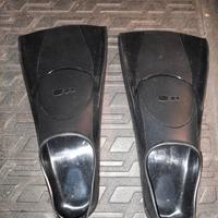 Pinne nuoto corte NABAIJI nere taglia 37-38