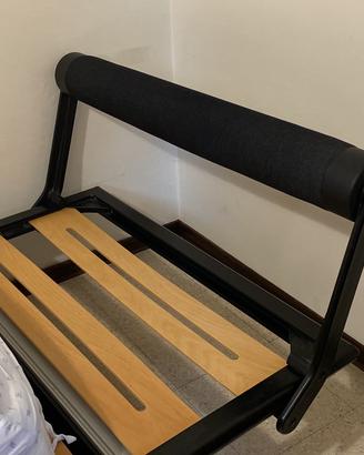 Letto design singolo per materasso 90x200