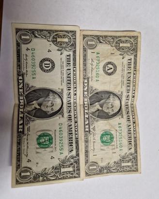 Dollaro americano 1969 serie A e D