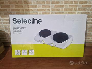 Fornello elettrico con 2 piastre Selecline