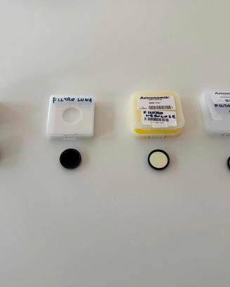 Set filtri astronomici 1,25" (come nuovi)