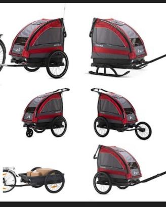 Rimorchio multisport Nordic Cab Explorer 6 in 1