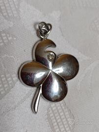 ciondolo quadrifoglio #morellato
