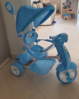 Triciclo per bambini doppio utilizzo