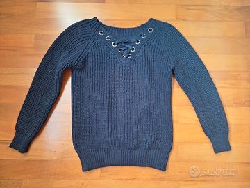 Maglione da donna blu