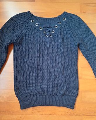 Maglione da donna blu