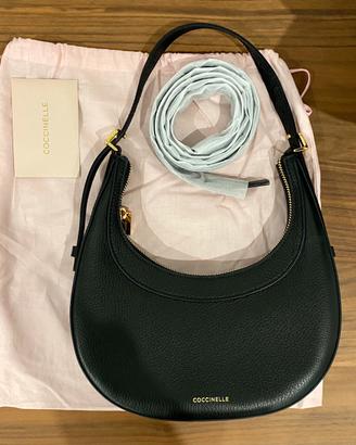 Borsa Coccinelle whisper pelle nera