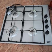 piano cottura gas 4 fuochi