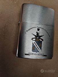 Accendino Zippo originale del 1989 1 Reggimento Fa