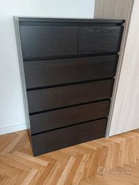 Cassettiera Ikea Malm 6 cassetti