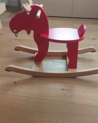dondolo in legno