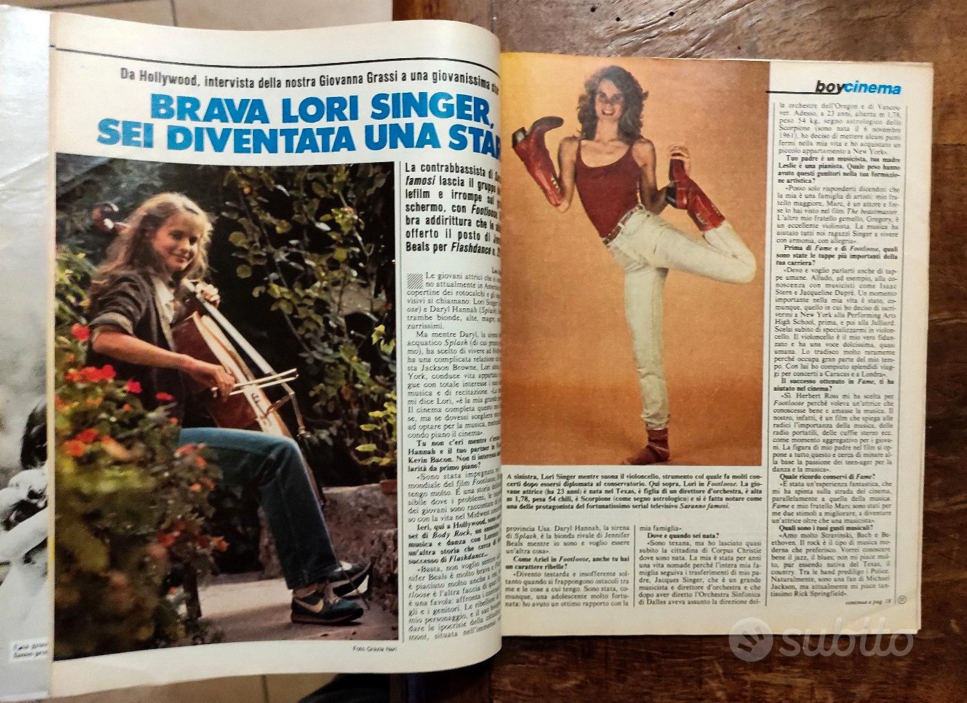 Rivista BOY MUSIC LORI SINGER Musica N. 19 - 1984 - Libri e Riviste In  vendita a Alessandria