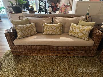 Coppia Divani Gervasoni InOut 622  in midollino