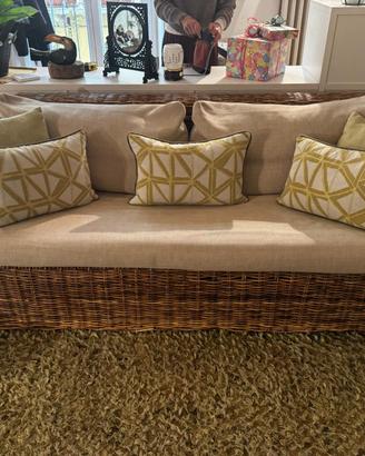 Coppia Divani Gervasoni InOut 622  in midollino