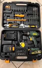 Trapano Avvitatore 18V con 2 batteria