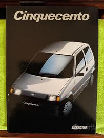 Depliant brochure Fiat cinquecento 1992