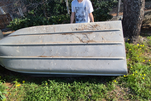 Barchetta in alluminio