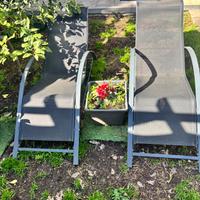 Sdraio e tavolino per esterno