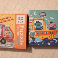2 puzzle per bambini