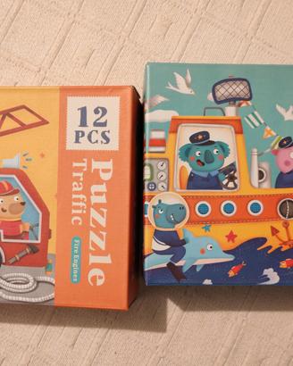 2 puzzle per bambini