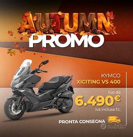 Kymco Xciting 400i VS - chiavi in mano