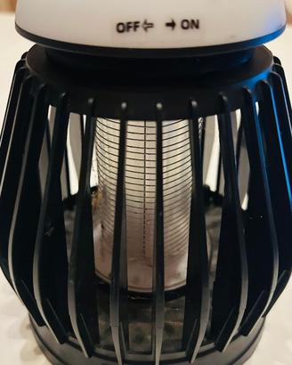 LAMPADA ANTIZANZARE ED ILLUMINAZIONE LED 