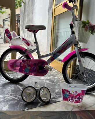 Bicicletta da bambina misura 16