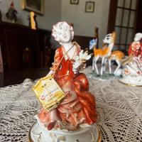 statuetta cesare villari/capodimonte