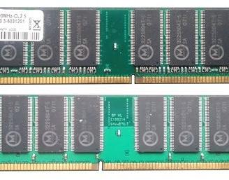 RAM 512MB, SDRAM, PC3200, 400MHz, 184PIN