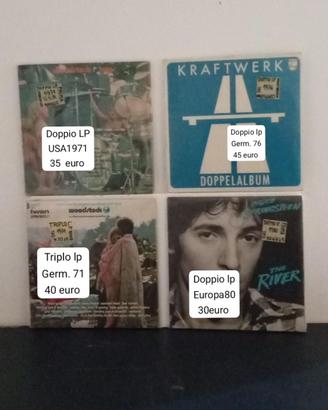 vinili Kraftwerk-Supertramp-Dire S. etc-33giri-LP