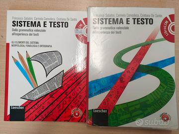 Libro grammatica valenziale "SISTEMA E TESTO"