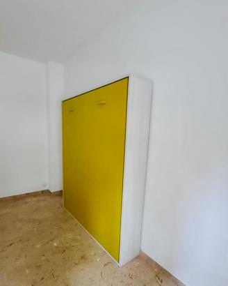 Letto a scomparsa matrimoniale salvaspazio