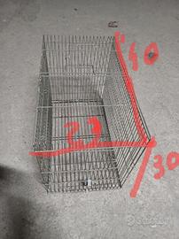 gabbia x uccelli in metallo 