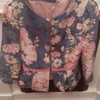 Giacca floreale elegante da cerimonia