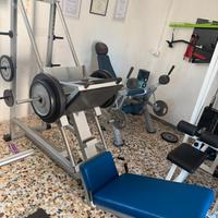 Leg press technogym