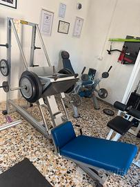 Leg press technogym