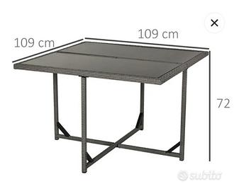 tavolo da giardino