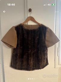 Giacca  camicia ecopelliccia