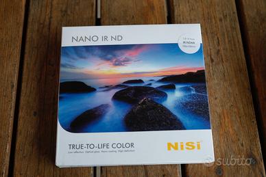 NISI NANO IR ND64 filtro a lastra 100x100