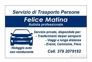 Trasporto persone h24