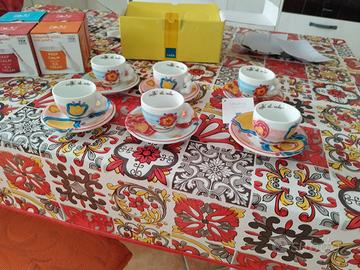 Set 6 tazzine Thun "Lama"