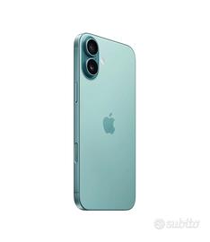 Iphone 16 plus 128 g verde acqua