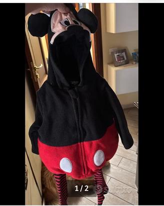 Costume Carnevale topolino