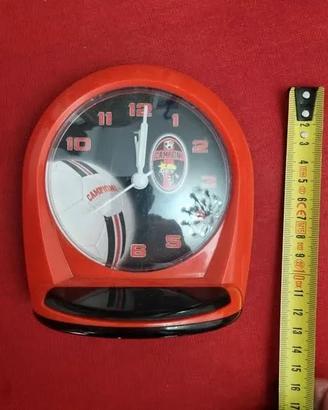 Orologio Sveglia Squadra Milan Champion Calcio Soc