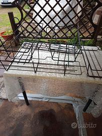 sottovasi da balcone in ferro